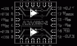 ADA4930-2单端转差分放大器参数介绍及中文PDF下载