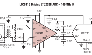 LTC6416全差分放大器参数介绍及中文PDF下载