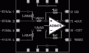 AD8475全差分放大器参数介绍及中文PDF下载