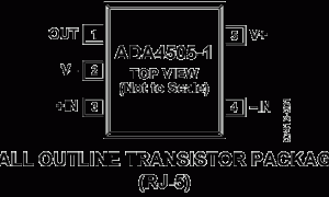 ADA4505-1低输入偏置电流放大器(<100pA)参数介绍及中文PDF下载