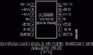 AD8659低输入偏置电流放大器(<100pA)参数介绍及中文PDF下载