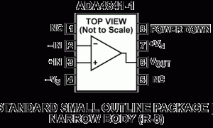 ADA4841-1精细放大器(Vos<1mV且TCVos<2uV/C)参数介绍及中文PDF下载