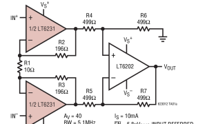 LT6231高压放大器(≥12V)参数介绍及中文PDF下载