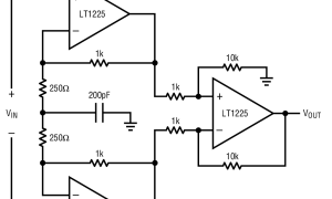 LT1225低噪声放大器(≤10nV/√Hz)参数介绍及中文PDF下载