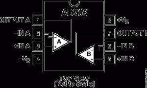 AD708精细放大器(Vos<1mV且TCVos<2uV/C)参数介绍及中文PDF下载
