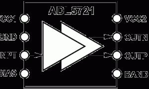 ADL5721低噪声放大器参数介绍及中文PDF下载