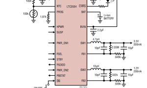 LTC3554PMIC（DC/DC、PowerPath和电池充电器）参数介绍及中文PDF下载