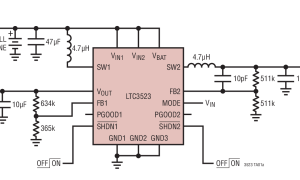 LTC3523多拓扑DC/DC参数介绍及中文PDF下载