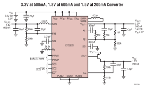 LTC3520内部电源开关升降压稳压器参数介绍及中文PDF下载