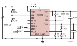 LTC3537多拓扑DC/DC参数介绍及中文PDF下载