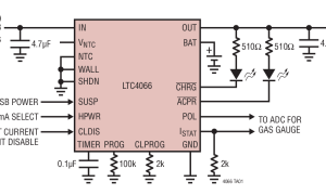 LTC4066USB电源管理器（PowerPath、电池充电器）参数介绍及中文PDF下载