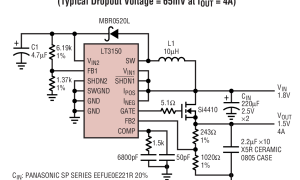LT3150离散通道元件线性稳压器(LDO)参数介绍及中文PDF下载