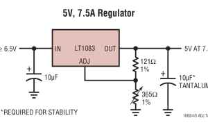 LT1084正电源线性稳压器(LDO)参数介绍及中文PDF下载