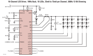 LT3745降压型LED驱动器参数介绍及中文PDF下载