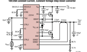 LT3741外部开关电源降压型控制器参数介绍及中文PDF下载