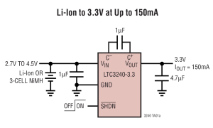 LTC3240稳压升压电荷泵参数介绍及中文PDF下载