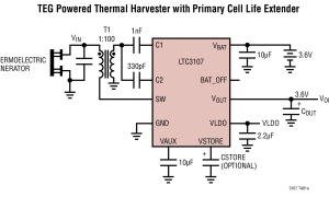 LTC3107能量搜集参数介绍及中文PDF下载