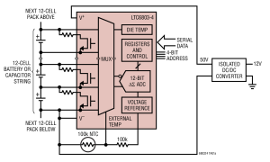 LTC6803-4多节电池仓库监控器参数介绍及中文PDF下载