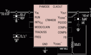 LTM4638µModule降压型稳压器参数介绍及中文PDF下载