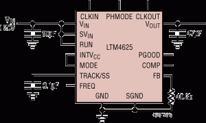 LTM4625µModule降压型稳压器参数介绍及中文PDF下载