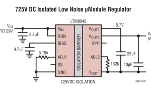 LTM8048阻隔µModule转换器参数介绍及中文PDF下载