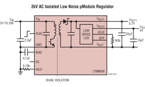 LTM8058阻隔µModule转换器参数介绍及中文PDF下载