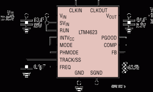 LTM4623µModule降压型稳压器参数介绍及中文PDF下载