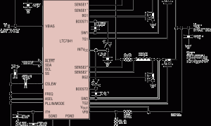 LTC7841具有数字电源系统管理功用的升压稳压器参数介绍及中文PDF下载