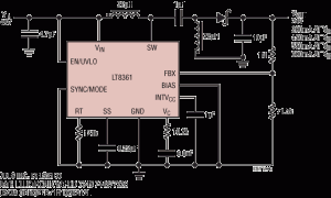 LT8361微功耗升压稳压器参数介绍及中文PDF下载