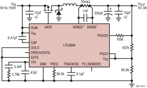 LTC3894外部开关电源降压型控制器参数介绍及中文PDF下载