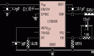 LT8608内部电源开关降压稳压器参数介绍及中文PDF下载
