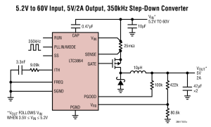LTC3864高输入电压降压稳压器参数介绍及中文PDF下载