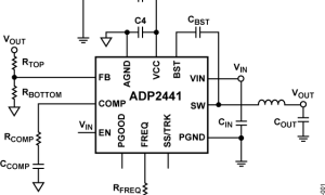 ADP2441内部电源开关降压稳压器参数介绍及中文PDF下载