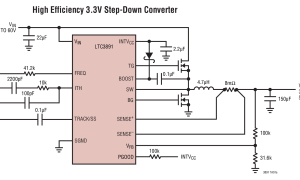 LTC3891高输入电压降压稳压器参数介绍及中文PDF下载
