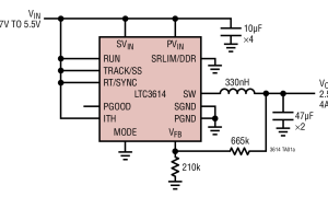 LTC3614微功率降压型稳压器参数介绍及中文PDF下载
