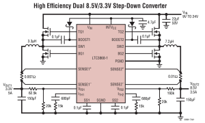 LTC3868-1外部开关电源降压型控制器参数介绍及中文PDF下载