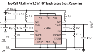 LTC3527多输出升压稳压器参数介绍及中文PDF下载