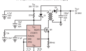 LTC3873反激式、正激式和阻隔式控制器参数介绍及中文PDF下载