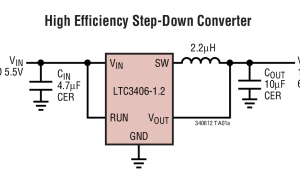 LTC3406-1.2内部电源开关降压稳压器参数介绍及中文PDF下载