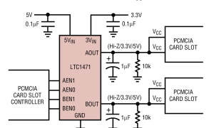 LTC1470PCMCIA开关和驱动器参数介绍及中文PDF下载