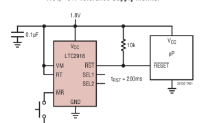 LTC2915单电源监视器参数介绍及中文PDF下载