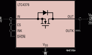LTC4376PowerPath、抱负二极管和负载开关参数介绍及中文PDF下载