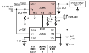 LTC4410PowerPath、抱负二极管和负载开关参数介绍及中文PDF下载