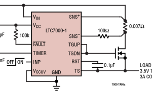 LTC7000高压侧开关和MOSFET驱动器参数介绍及中文PDF下载