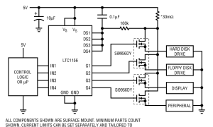 LTC1156高压侧开关和MOSFET驱动器参数介绍及中文PDF下载