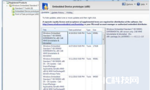 Windows Embedded开发者更新可供下载