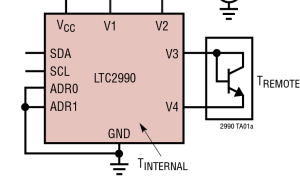 LTC2990电流检测放大器参数介绍及中文PDF下载