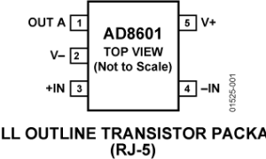 AD8601低功耗放大器(<1mA/放大器)参数介绍及中文PDF下载