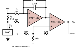 LT1494高压放大器(≥12V)参数介绍及中文PDF下载