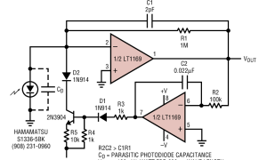 LT1169低噪声放大器(≤10nV/√Hz)参数介绍及中文PDF下载